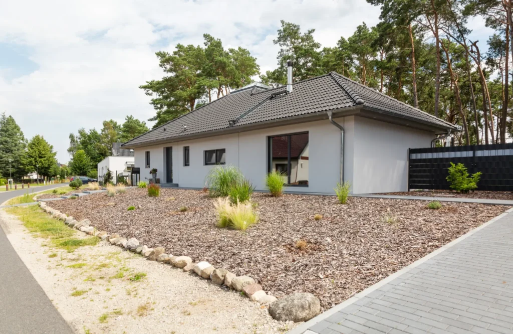 Winkelbungalow - Außenansicht